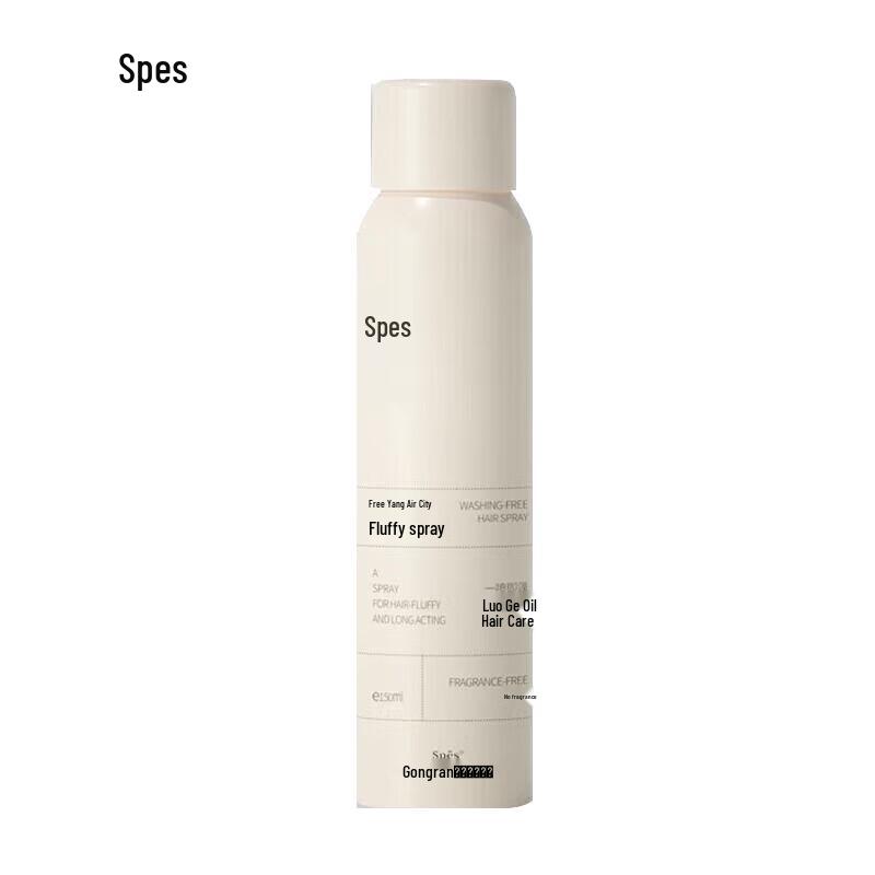 Spes No-Rinse Unscented Volumizing Hair Spray