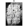 Black White Lion Tiger Leopard Beast Quotes Nordic Posters And Prints Wall Art Canvas Painting Pictures For Living Room Decor