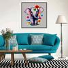New Arrival 5D DIY Full Circle Diamond Painting "Colorful Flower Elephant" Embroidery Cross Stitch Home Decor Gift