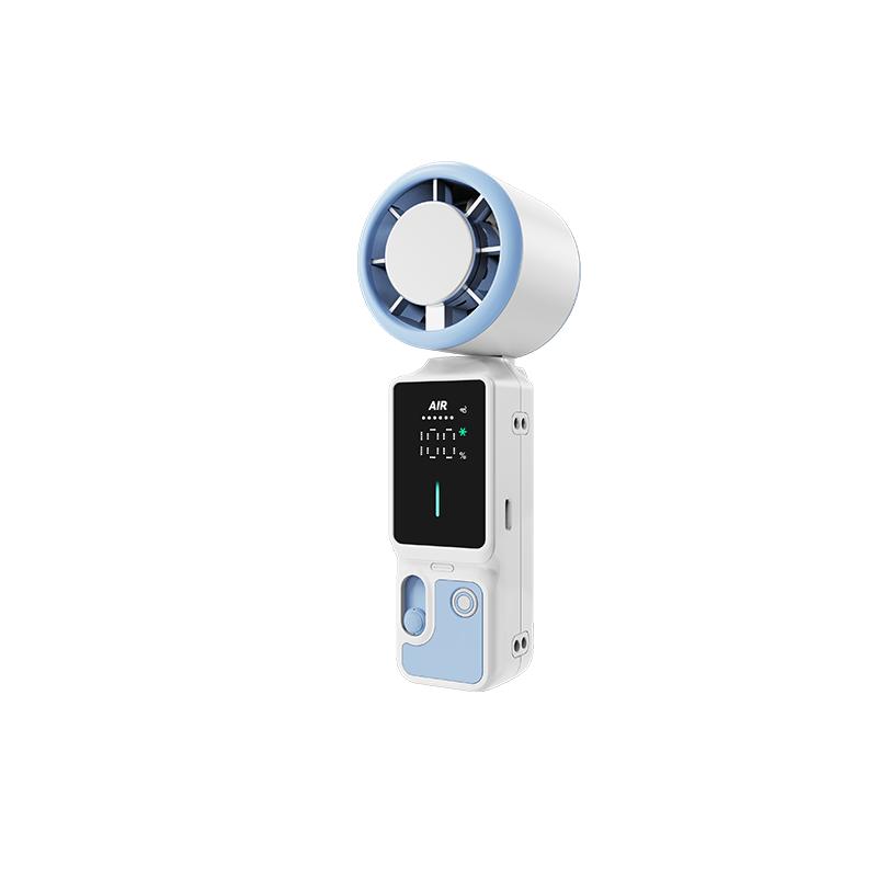 3-in-1 Portable Cooling Fan 16,000 RPM 100-Speed Touch Control & LED Display Turbo Cooling Fan