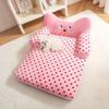 Autumn Winter Warm Dog Bed anti-slip Large Space Removable and Washable Dog Sofa Beds Comfortable Soft Pet Supplies Products