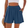 2026 European & American Summer Casual Wide-Leg Pocket Shorts