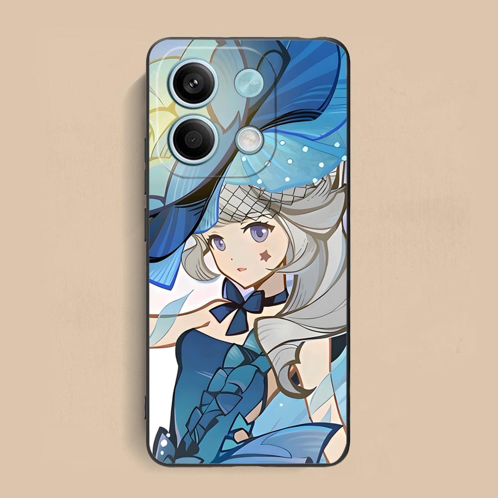 

Game GI Lynette Matte TPU Mobile Phone Case for Xiaomi Redmi 15 14 13 12 A5 3 2 1 C Plus 4G 5G Colorful Printing Cover Redmi A1+