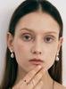 Sosoo Natural Pearl Drop Earrings