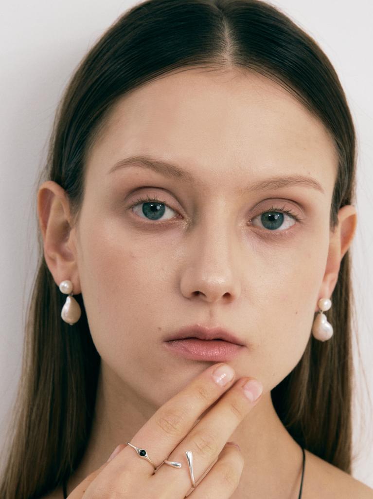 Sosoo Natural Pearl Drop Earrings