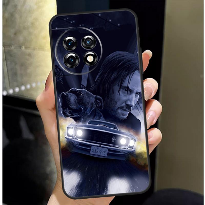 John Wick Cover For OnePlus 13 13R 12 12R 11 10 Pro 8T 10T OnePlus Nord 4 CE 2 3 Lite N10 N20 N30 Case