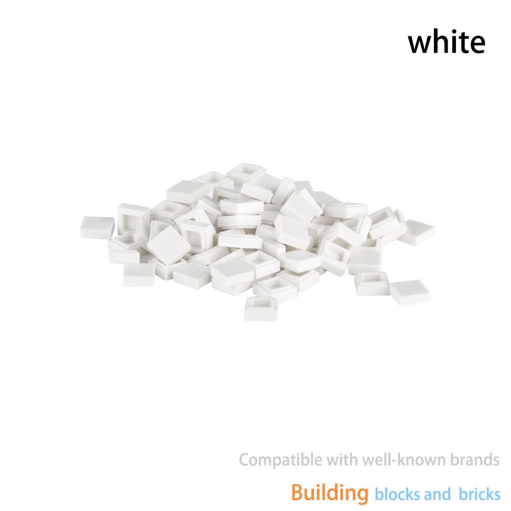 

210pcs 1x1 Flat Ceramic Tile Building Blocks Bulk Accessories MOC Bricks Compatible with Brand 3070 Particle Children s Toys