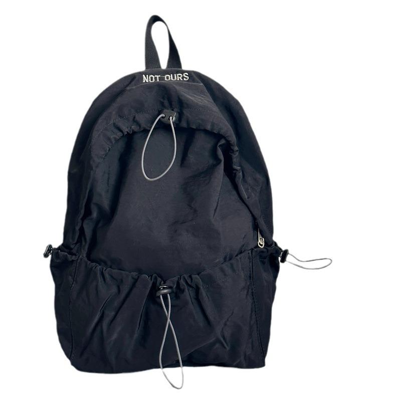 Simple nylon backpack backpack women's autumn Korean style autumn model leisure commuting large capacity lightweight student schoolbag