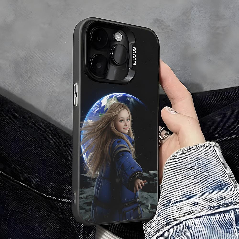 

Чехол для телефона P-Pragmata для IPhone 17 Pro Max 16 Pro Max 15 14 13 11 12 Mini Xs X Xr 7 8 Plus Se Цвет Серебристый Чехол iPhone 13