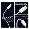 60W PD USB to USB-C Fast Charging Cable For 16 Pro Max 15 Plus Type C Quick Charger For Samsung Cable