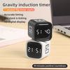 Gravity Flip Timer Silent Vibration Sound Alarm 5-60 Minutes and Custom Countdown Perfect For Working Learning Cooking Study