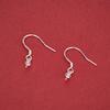 S925 Sterling Silver Earrings & Hooks for DIY Crystal Pearl Tassel Beading