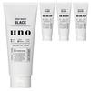 Uno Whip Wash Black Cleansing Foam 130g 4 Pcs