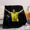 Brazilian footballer Kaká pattern Flannel Blanket, High quality Comfortable for All Seasons, Home Decor, Warmth and Comfort, Perfect for Gifts.