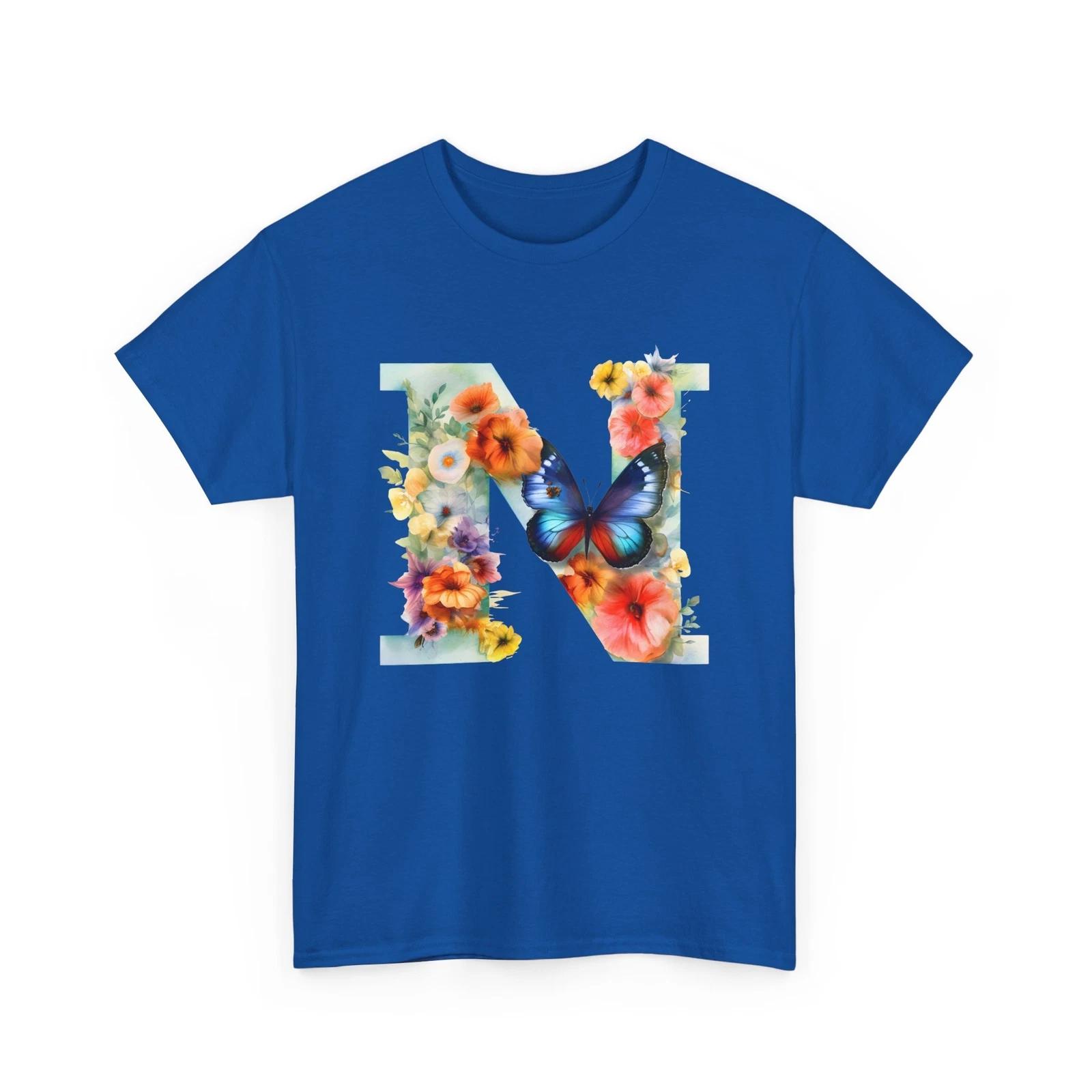 Trendy Butterfly Graphic Tee Women’s Cute Oversized Aesthetic Boho Shirt S