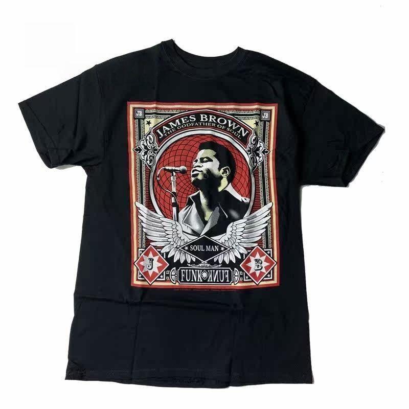 

Soul Music Godfather Original Style Printed Shortsleeved Tshirt Made of Cotton M