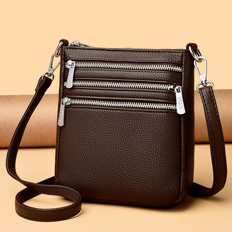 New Women's Shoulder Bag Handbag Woman Square Bag PU Leather Lady Messenger Bag Handy Bag For Women Crossbody Bag Phone Purse