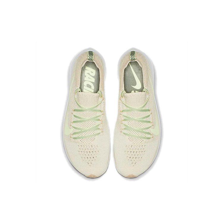 Nike Zoom Fly 1 Slip Resistant Lightweight Non slip Lightweight Low top Marathon Running Shoes Women's Beige Yellow AR4562-200
