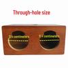 Dual 5-inch Wooden Car Audio Speaker Cabinet Subwoofer Box