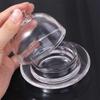 With Dust Cover Cake Display Plate Glass Dessert Plate Tableware Storage Tray  Fruit