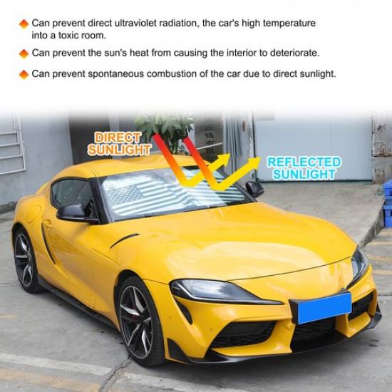 Автомобильная солнцезащитная шторка на лобовое стекло для Toyota GR Supra A90 19-22