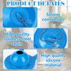 2 Pcs Toilet Flapper 3 Inch High Premium Toilet Flapper Replacement Universal Toilets Tank Water Saving Rubber Flush Valve Flapp