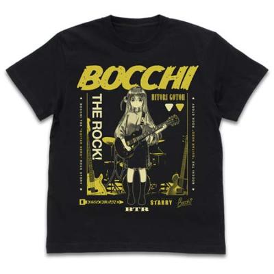 Bocchi Za BLACK L Size Cospa Rock! T-shirt