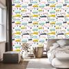 Pastel Cars Wallpaper for Living Room and Bedroom 50x1000
