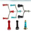 Fishing Wheel Grip Spinning Wheels Fish Wheel Double Shake Handle Cnc Metal Rocker Arm Fit Outdooring Fishing Accessories