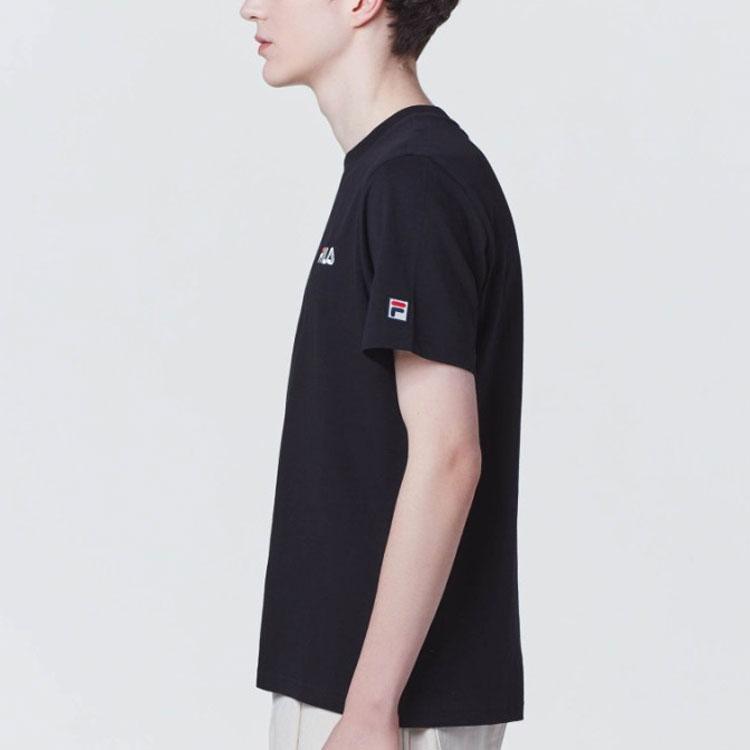 FILA Linear T Shirt Men's Black FS2RSE2111X-BLK