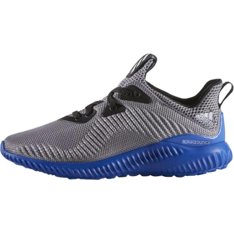 Adidas Alphabounce J Onyx Blue Kids Sneakers Grey Clear-Onyx Blue-Sport BB7093 37⅓