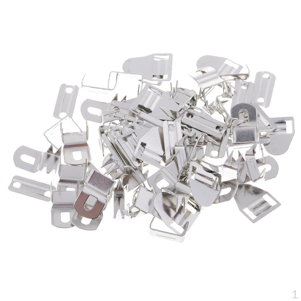 20 Set Hook And Eyes Closure Fastener For Trousers Skirt Dress