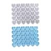 Love Heart Shape Earrings Combination Earring Mold Epoxy Resin Jewelry Mold Resin Casting Pendant Mold Suitable for Diy
