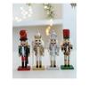 Christmas Party Christmas Figure Classic Nutcracker Ornament Nutcracker Decoration Compact Size Detailed Craftsmanship