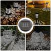 4 Pieces Replacement Solar Lights With Led Bulbs, Solar Top Lights Replacement, Led Solar Panel Lantern Cover For Outdoor Hanging Garden Lantern Qyroa
