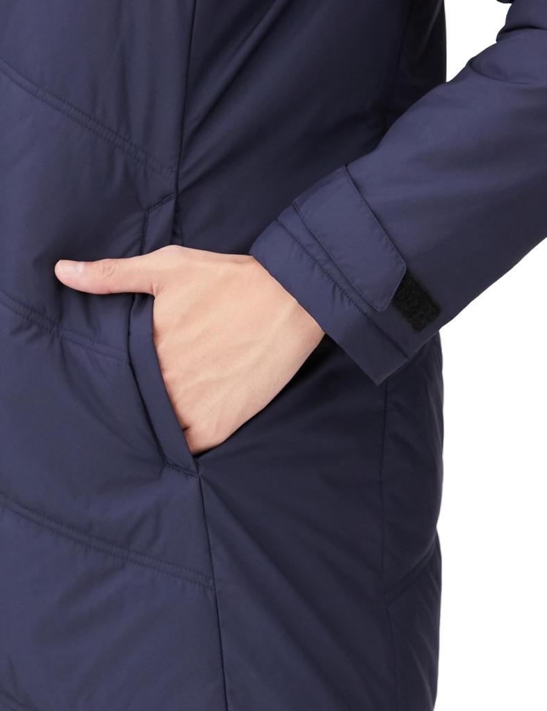 Mizuno Football Apparel Half Deep Size M Coat, Thermal, Water-Repellent, P2MEA570, Navy,