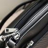 Shiz Madam V Pattern Leather HandBag  Shoulder Bag  Crossbody Bag A42350