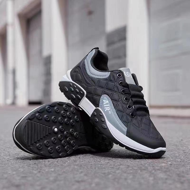 New autumn platform dad shoes men's shoes Korean version comfortable Forrest Gump shoes low-top flat-bottomed trendy shoes sports board shoes