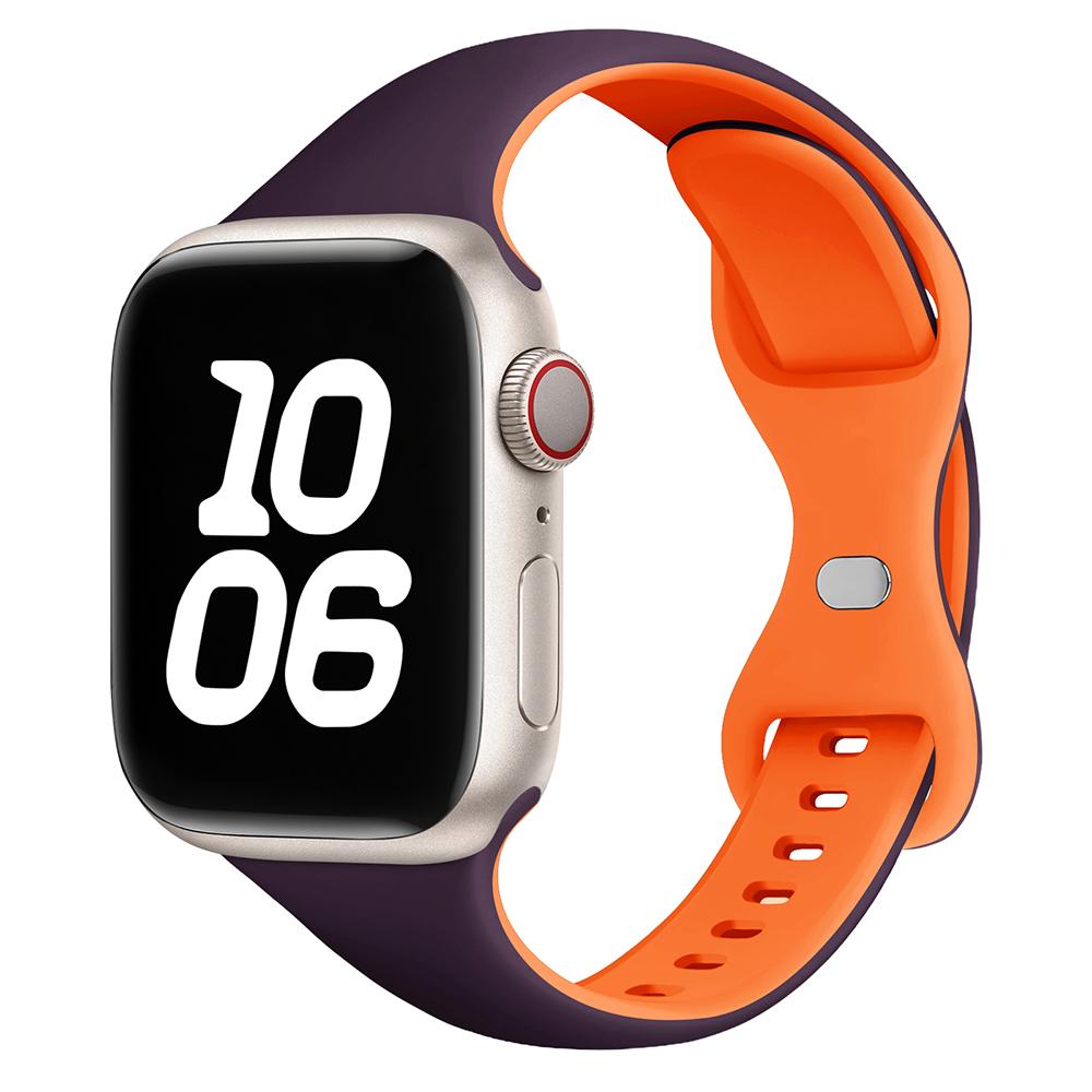 Slim Silicone band For apple watch 11 10 46mm Ultra 3-2 49mm series 9-8-7 41mm 45mm 44mm sport bracelet iwatch 4 6 5 SE 3 Strap