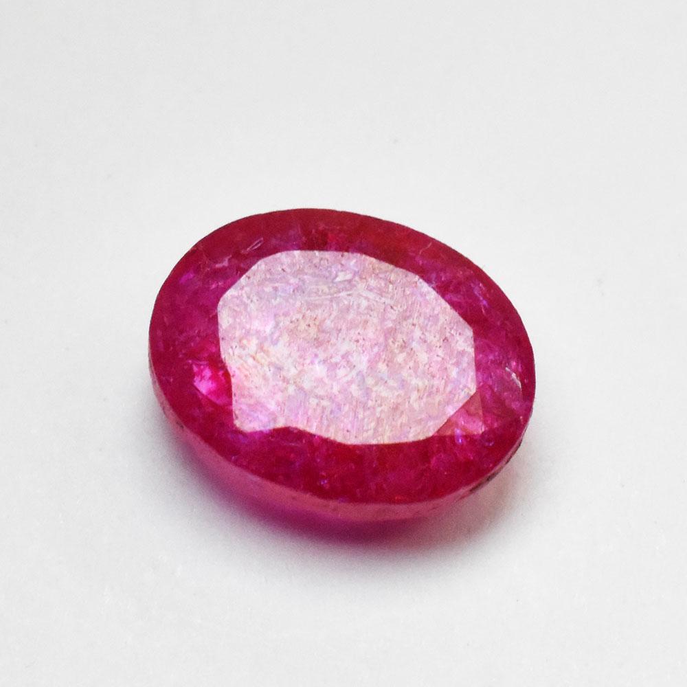 Natural Pink Sapphire Loose Gemstone Oval Shape 3.40 ct September Birthstone for Gem Collections