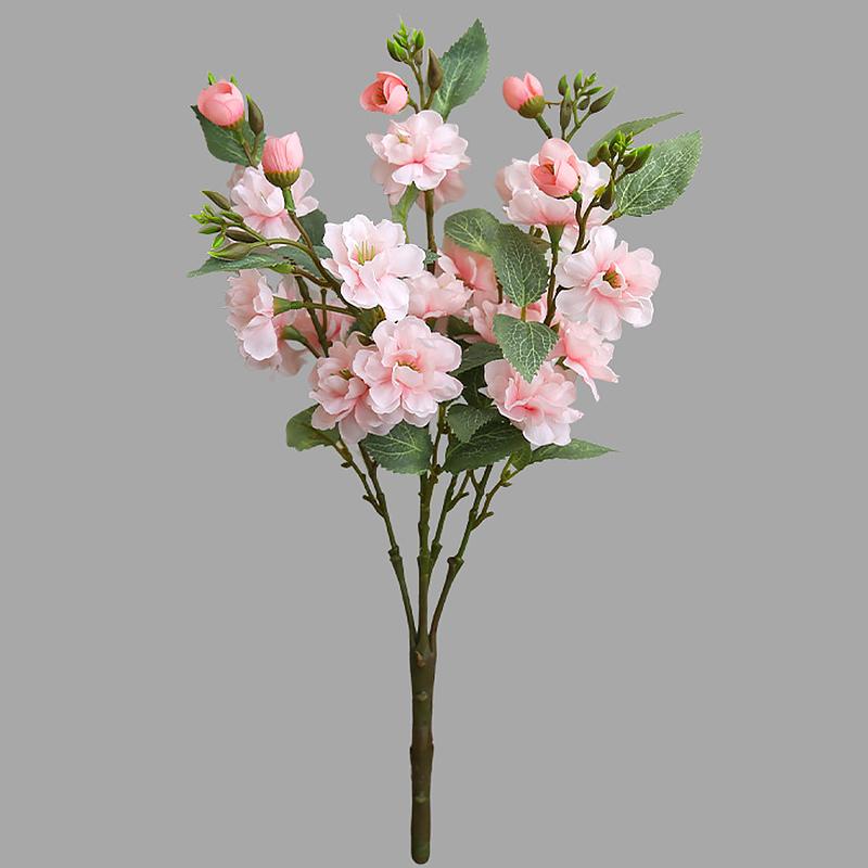 

Букет 47 см Домашний декор Сделай сам Вечеринка Шелковые цветы Художественная цветочная композиция Внутреннее и наружное украшение Многоцветный светло-розовый