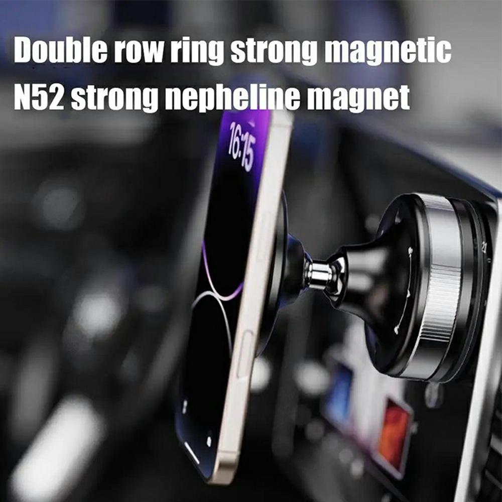 T29 Magnetic Car Phone Mount Suction Cup Holder Dashboard Windshield Adjustable Phone Stand