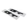 3D ABS Car Trunk Letters GT Emblem Badge Sticker For BMW 3 Series 5 Series GT E36 F07 F34 G32 320d 530 650 Auto Accessories