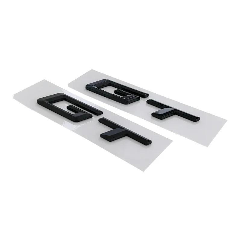 3D ABS Car Trunk Letters GT Emblem Badge Sticker For BMW 3 Series 5 Series GT E36 F07 F34 G32 320d 530 650 Auto Accessories