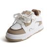 Kids Casual Sneakers Boys Girls Fall Soft Sole Mid-Top PU Shoes Breathable Rubber Outsole