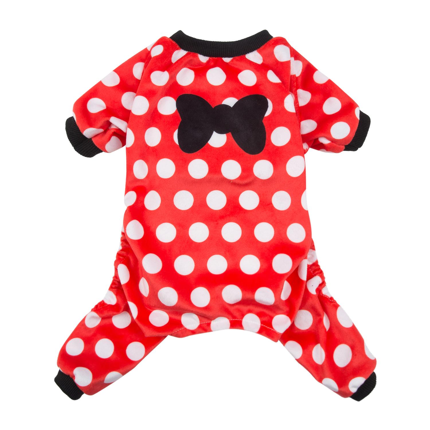

Pajama Polyester Pajamas for Male Dog Female Dog-CuteBone Pet Pajama Fashion Pet Clothes Dog Onesies Print Dog XS（old）