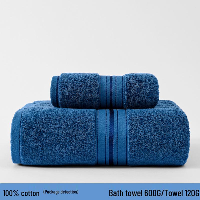 Luxurious Five-Star Hotel Bath Towel: Thick, Absorbent, Enlarged, Pure Cotton for Men & Women (Winter Edition)