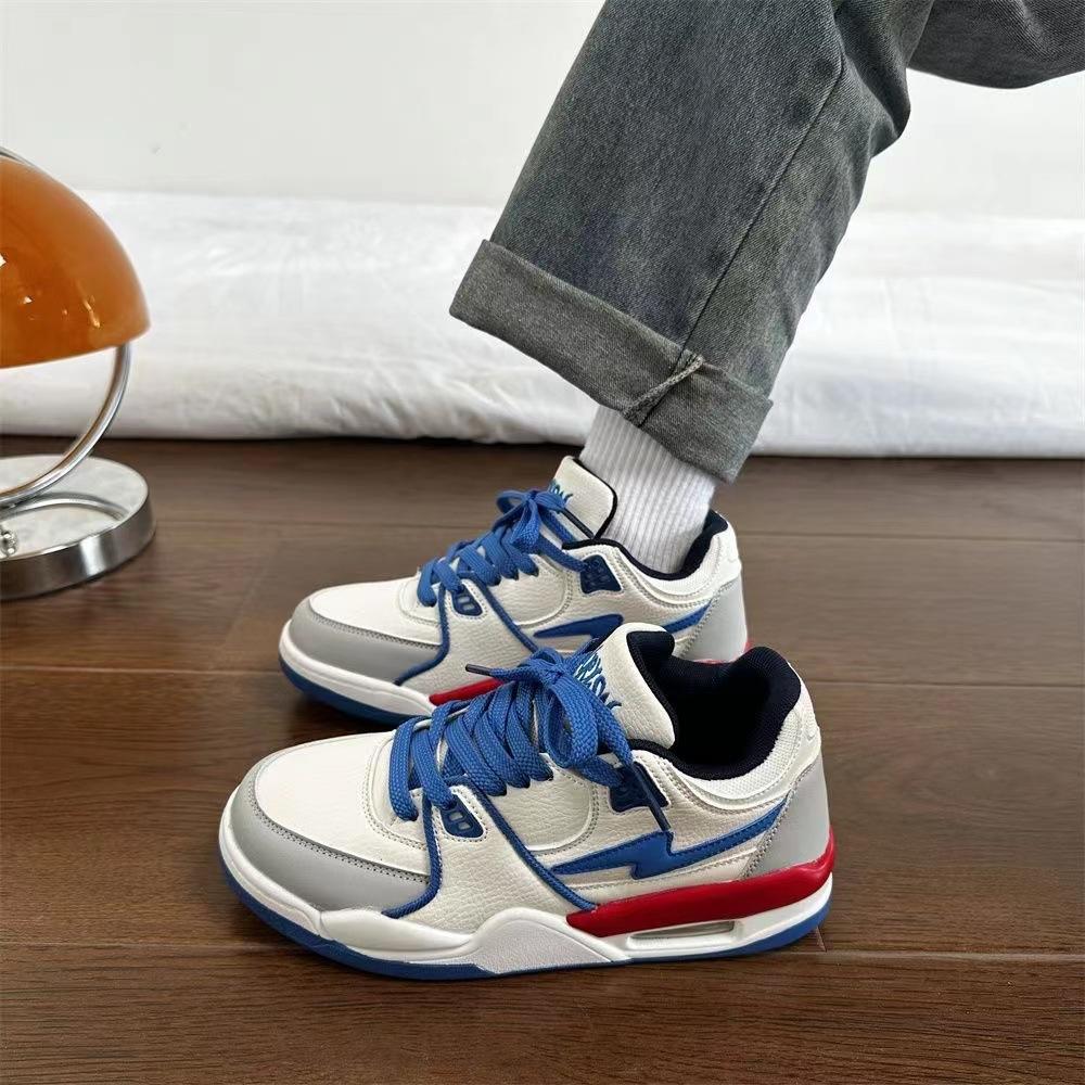 Sommer neue vielseitige Studenten Freizeit Paar Herren- und Damen-Board-Schuhe Koreanische Version Nischentrend Luftpolster Retro Sportschuhe