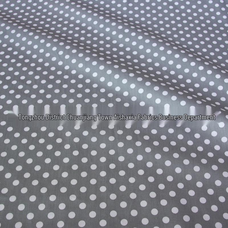 Polka Dot Twill Cartoon Cotton Bedding Fabric