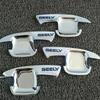 Car Door Handle Bowl Trim Cover Protect for Geely Boyue Pro Azkarra 2019 2020 2021